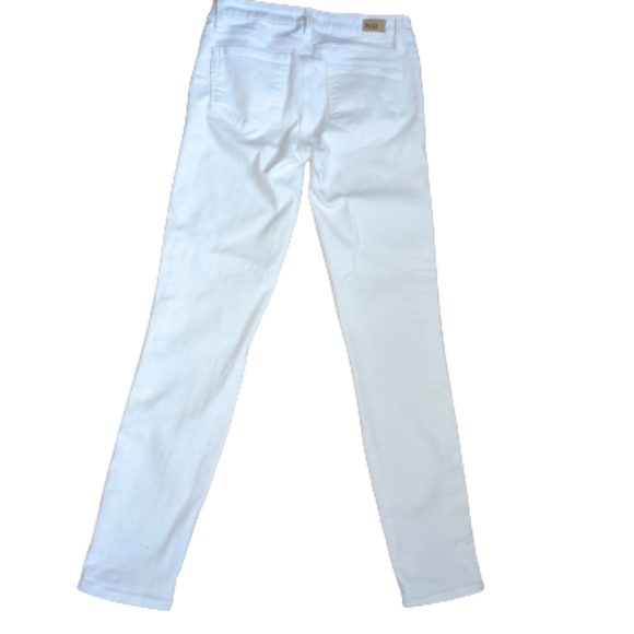 Paige Verdugo White Jeans Crochet Trim Size 26 - Picture 8 of 11